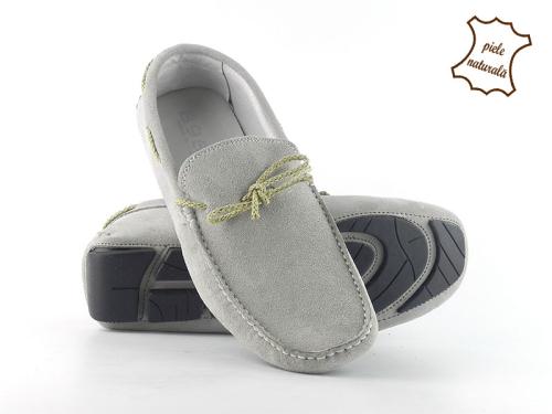 Mocasini din piele intoarsa MOK 16 