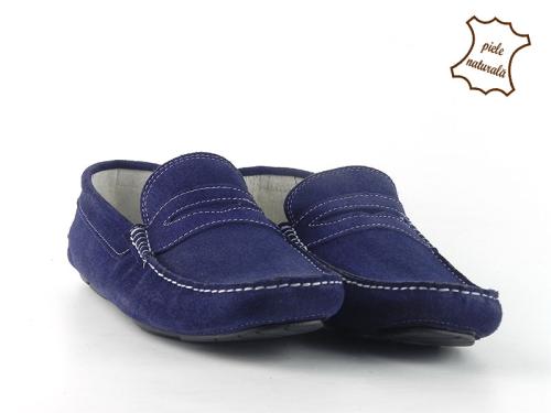 Mocasini din piele intoarsa MOK 27 