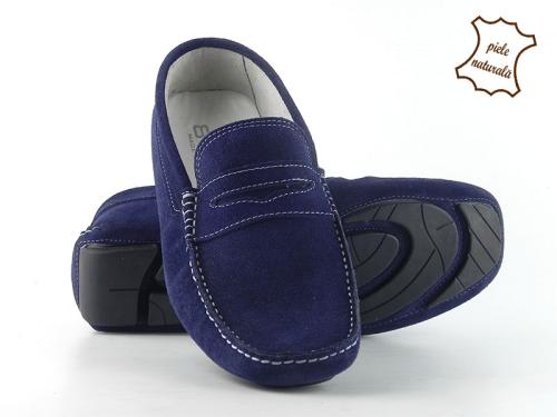 Mocasini din piele intoarsa MOK 27 
