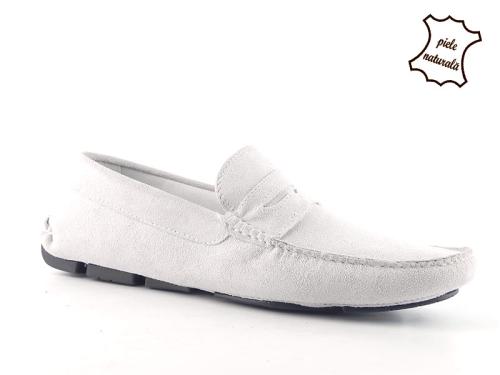 Mocasini din piele intoarsa MOK 44 