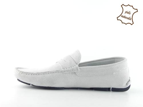 Mocasini din piele intoarsa MOK 44 
