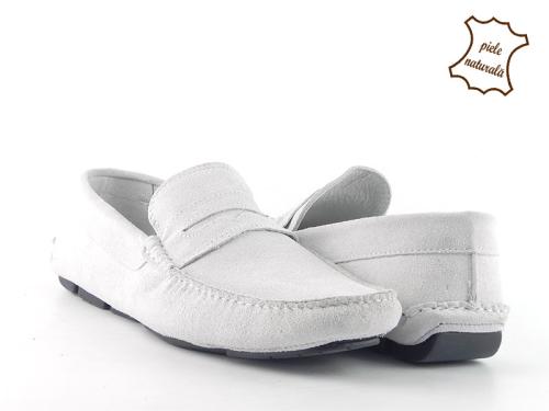 Mocasini din piele intoarsa MOK 44 