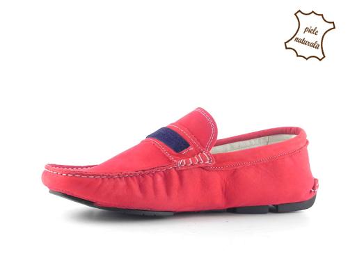 Mocasini din piele intoarsa MOK 46 