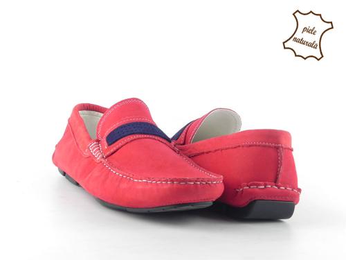 Mocasini din piele intoarsa MOK 46 