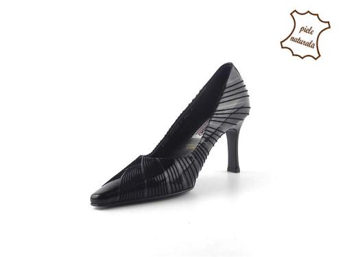 Pantofi din piele lacuita 5342-006 
