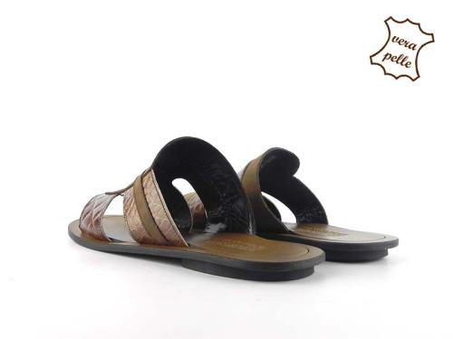 Papuci din piele naturala 036C 