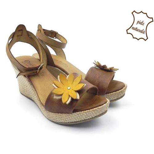 Sandale din piele naturala 202CF DNI