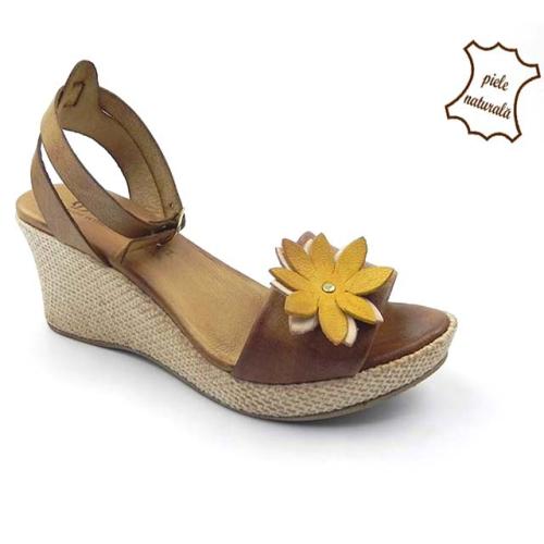 Sandale din piele naturala 202CF DNI