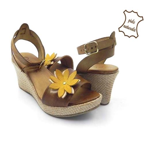 Sandale din piele naturala 202CF DNI