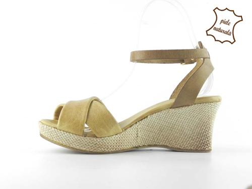 Sandale din piele naturala 208BX DNI