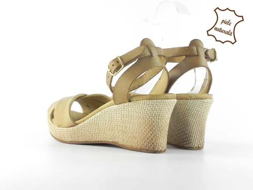 Sandale din piele naturala 208BX DNI