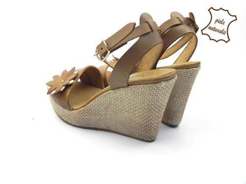 Sandale dama din piele naturala ANETTA 302CF1 DNI