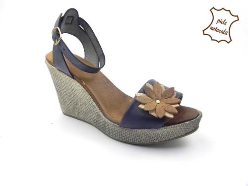 Sandale dama din piele naturala ANETTA 302GBF DNI