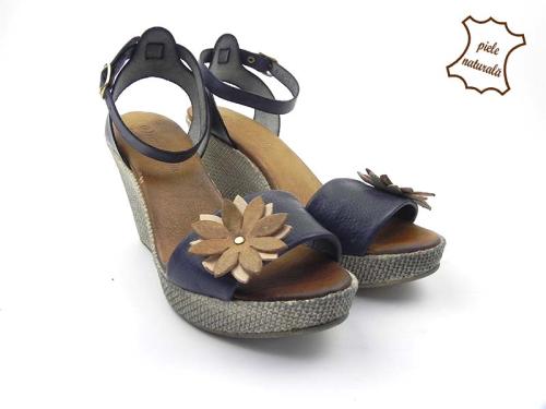 Sandale dama din piele naturala ANETTA 302GBF DNI