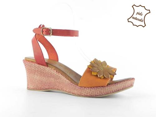 Sandale dama din piele naturala ANETTA 302PF1 DNI