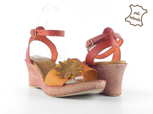 Sandale dama din piele naturala ANETTA 302PF1 DNI