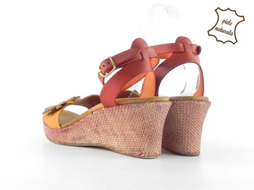 Sandale dama din piele naturala ANETTA 302PF1 DNI