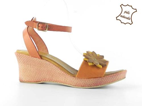Sandale dama din piele naturala ANETTA 302PF2 DNI