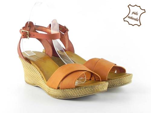 Sandale dama piele naturala LUCY 303PDIX DNI