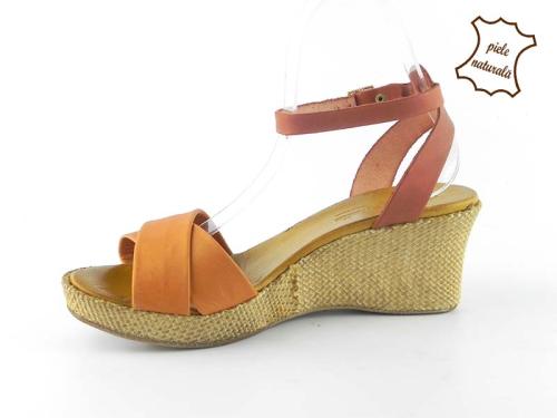 Sandale dama piele naturala LUCY 303PDIX DNI