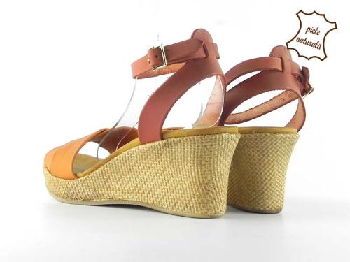 Sandale dama piele naturala LUCY 303PDIX DNI