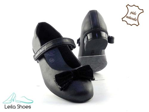 Pantofi din piele naturala BAM 347 