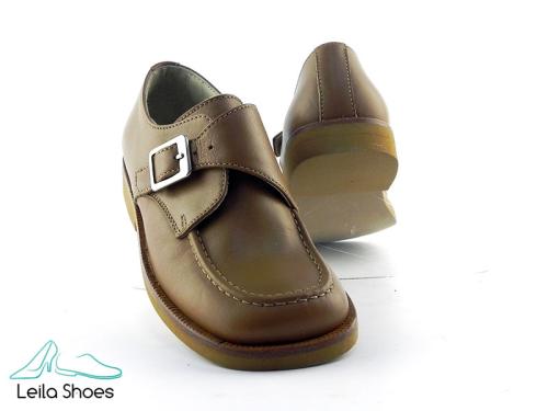 Pantofi din piele naturala BAM 365 