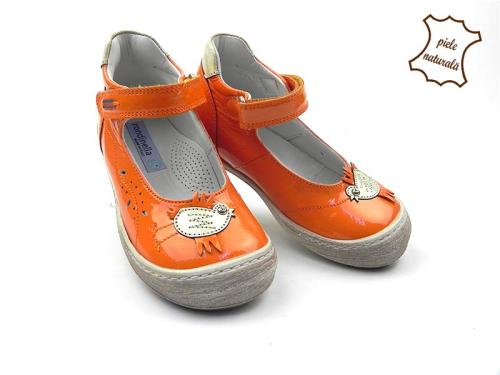 Pantofi din piele naturala BAM 449 