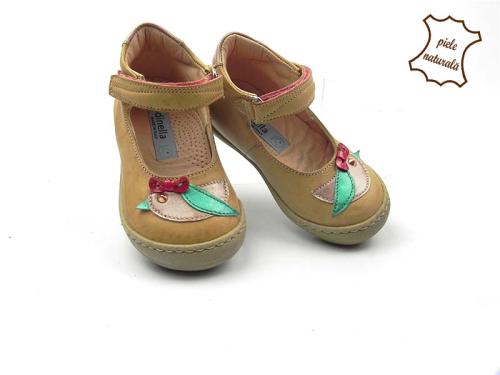 Pantofi din piele naturala BAM 458 