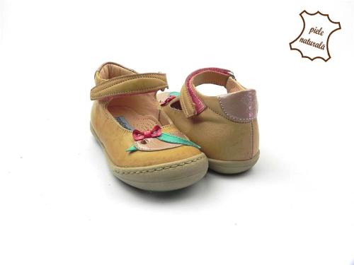 Pantofi din piele naturala BAM 458 