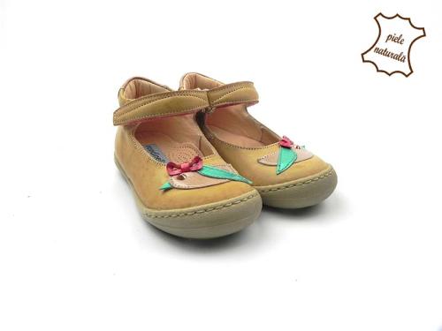 Pantofi din piele naturala BAM 458 