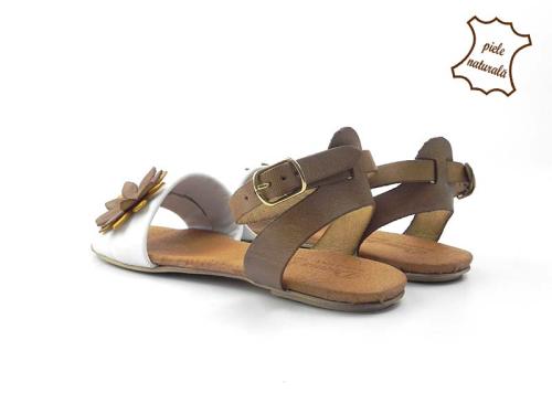 Sandale din piele naturala Dana D120 