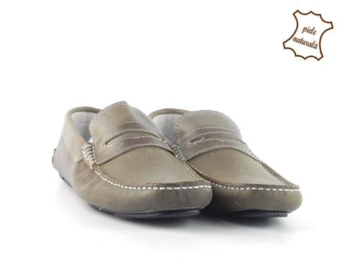 Mocasini din piele naturala MOK 26 