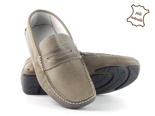 Mocasini din piele naturala MOK 26 