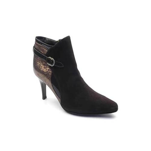 Botine dama din piele naturala ValleVerde 119