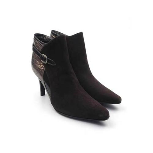 Botine dama din piele naturala ValleVerde 119