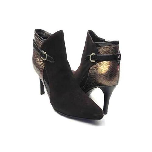 Botine dama din piele naturala ValleVerde 119