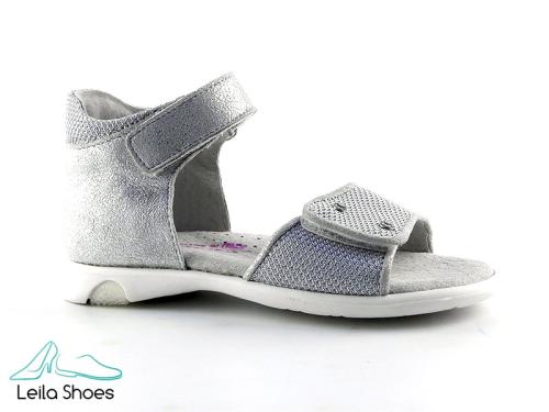 Sandalete din piele si textil BAM 351 