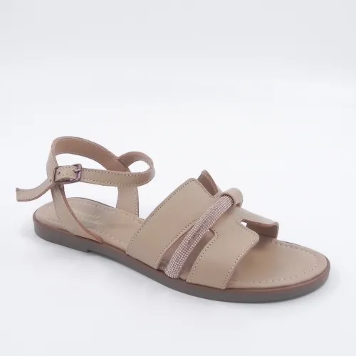 Sandale damă Bej din piele naturală Mireza