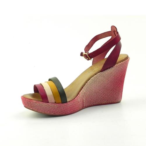 Sandale din piele naturala 304RCBV DNI
