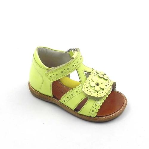 Sandale fete din piele naturala BAM 743
