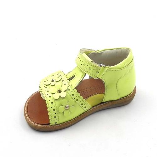 Sandale fete din piele naturala BAM 743