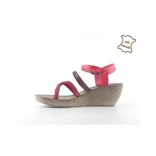 Sandale dama cu platforma din piele naturala Clara ITALY-02 
