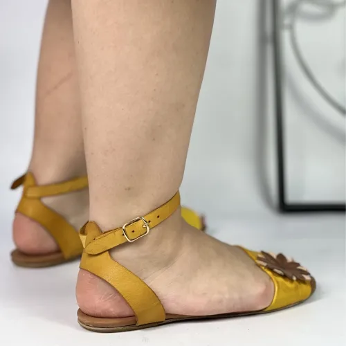 Sandale damă din piele naturală Dana D126 