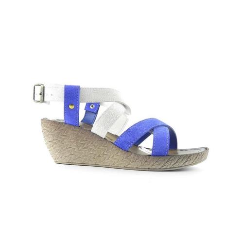 Sandale dama cu platforma din piele naturala intoarsa Betty ITALY08