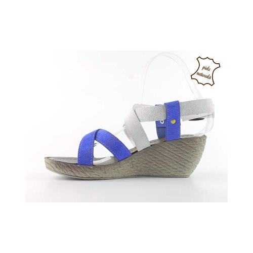 Sandale dama cu platforma din piele naturala intoarsa Betty ITALY08