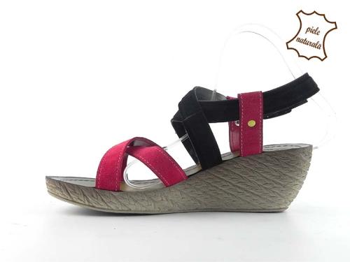 Sandale din piele naturala intoarsa ITALY-12 