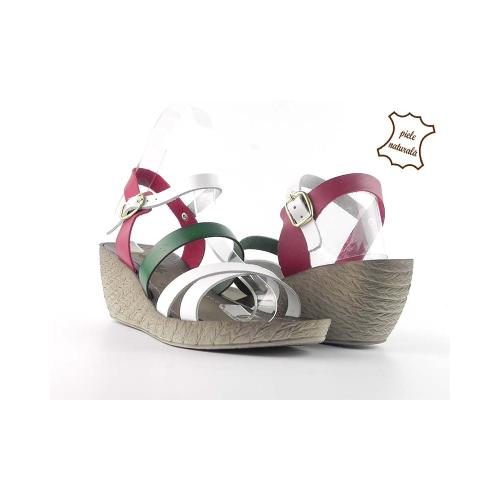 Sandale dama cu platforma din piele naturala Patty ITALY-09 