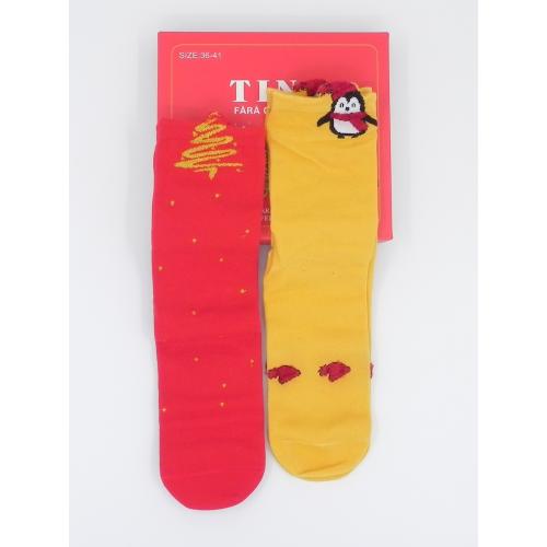 Set 4 perechi de sosete model de craciun TINA 6