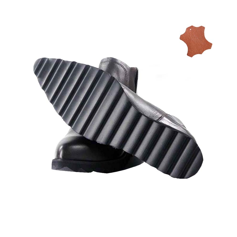 Botine dama maro din piele naturala Eryn2